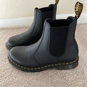 Like new Dr. Marten Chelsea boots. Worn once. Women’s size 8.
